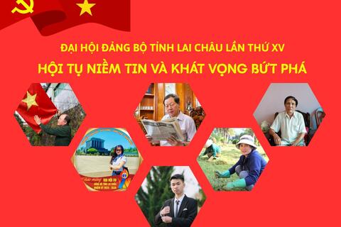 Đại hội Đảng bộ tỉnh Lai Châu lần thứ XV - Hội tụ niềm tin và khát vọng bứt phá