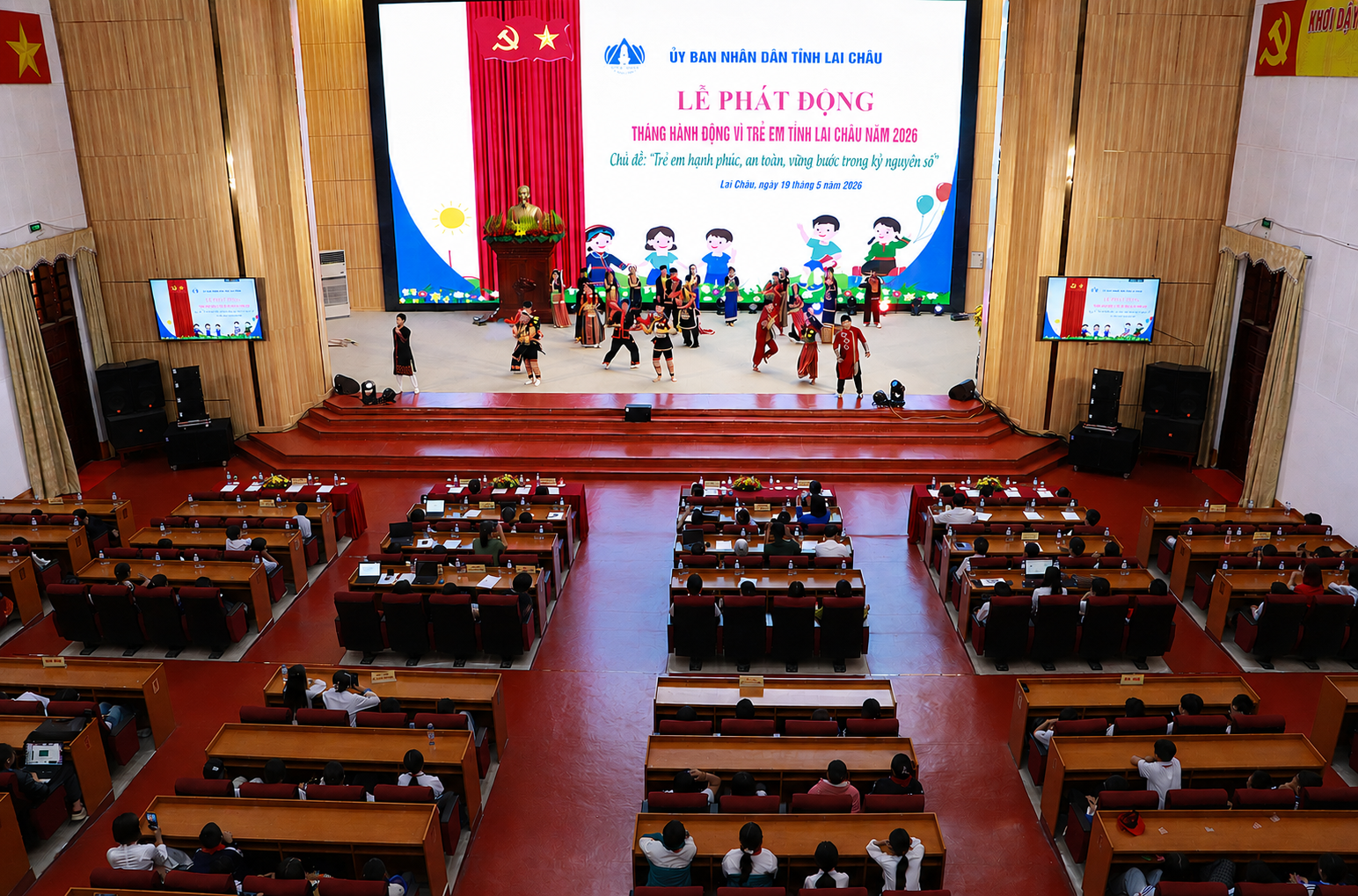 Lễ phát động tháng hành động vì trẻ em tỉnh Lai Châu năm 2026