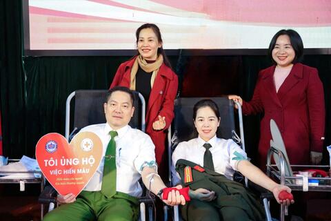 Chương trình "Hiến máu tình nguyện trong dịp Tết và Lễ hội Xuân hồng" năm 2026