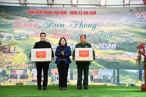 Bản Pa Mu vui đón mùa Xuân mới