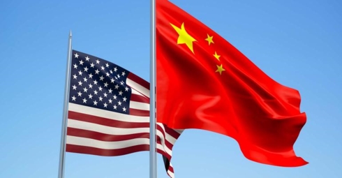 Trung Quốc và Mỹ tổ chức đối thoại thương mại cấp thứ trưởng ảnh lá cờ Trung Quốc - \