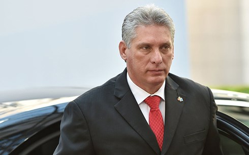Tân Chủ tịch Cuba lần đầu tiên tới Mỹ kể từ khi nhậm chức Tân Chủ tịch Cuba lần đầu tiên tới Mỹ kể từ khi nhậm chức