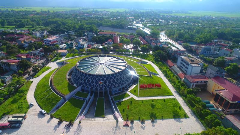Ấn tượng tranh panorama tái hiện Chiến thắng Điện Biên - Ảnh 1. Ấn tượng tranh panorama tái hiện Chiến thắng Điện Biên - Ảnh 1.