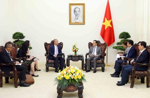 Việt Nam luôn coi trọng sự hỗ trợ, giúp đỡ của Ngân hàng Thế giới - Ảnh 1. Việt Nam luôn coi trọng sự hỗ trợ, giúp đỡ của Ngân hàng Thế giới - Ảnh 1.