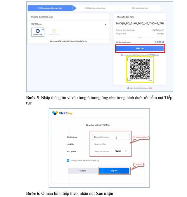 Hướng dẫn nộp lệ phí đăng ký xét tuyển đại học năm 2023 - Ảnh 17.