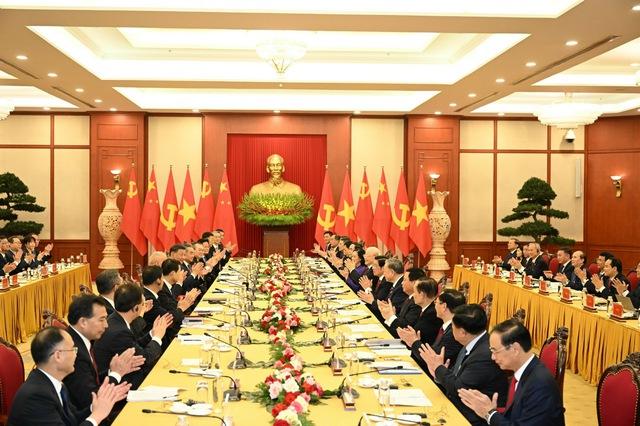 Tiếp tục làm sâu sắc và nâng tầm quan hệ đối tác hợp tác chiến lược toàn diện, xây dựng cộng đồng chia sẻ tương lai Việt Nam - Trung Quốc có ý nghĩa chiến lược- Ảnh 4.