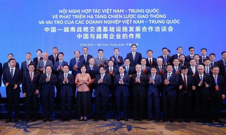 Thủ tướng Phạm Minh Chính: Thúc đẩy các dự án giao thông chiến lược, biểu tượng cho quan hệ Việt Nam-Trung Quốc- Ảnh 11.