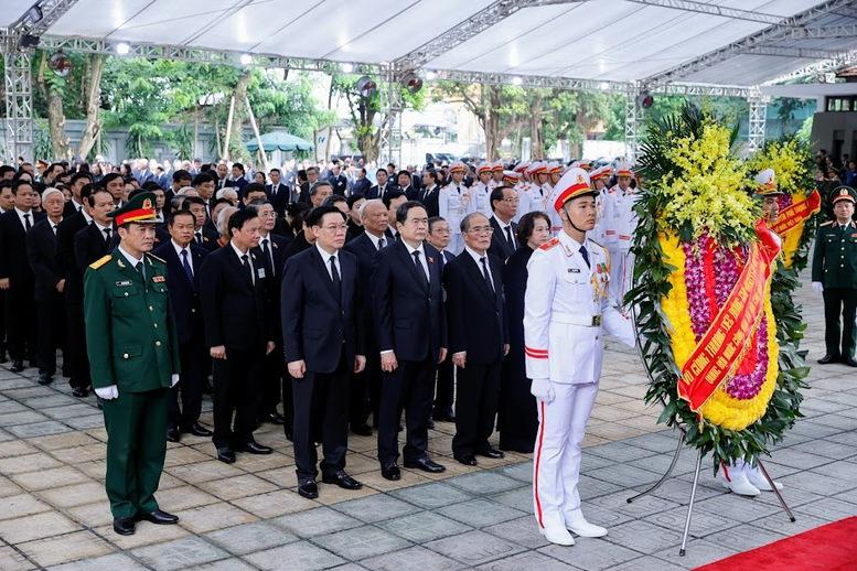 TỔNG THUẬT: LỄ QUỐC TANG TỔNG BÍ THƯ NGUYỄN PHÚ TRỌNG- Ảnh 14.