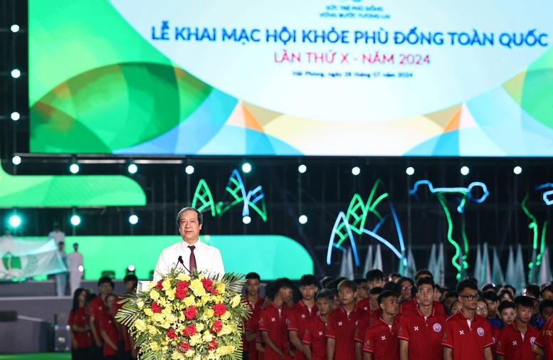 Khai mạc đại hội thể thao học đường lớn nhất từ trước đến nay- Ảnh 4. Khai mạc đại hội thể thao học đường lớn nhất từ trước đến nay- Ảnh 4.