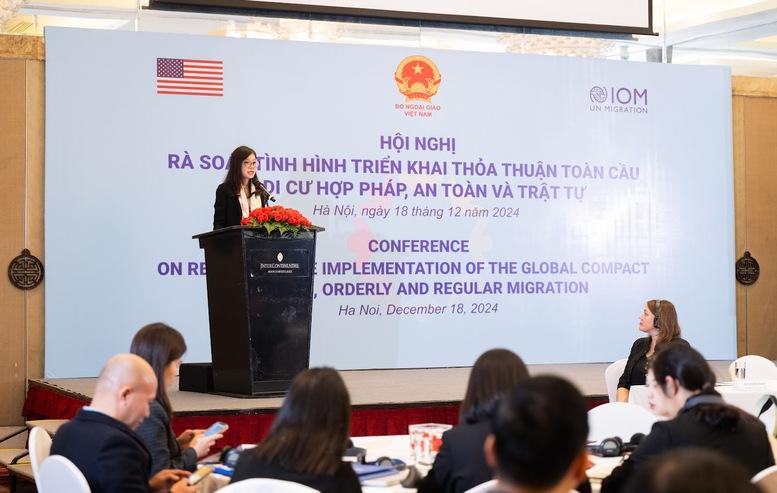 Hội nghị rà soát tình hình triển khai Thỏa thuận toàn cầu về di cư trong năm 2024- Ảnh 1. Hội nghị rà soát tình hình triển khai Thỏa thuận toàn cầu về di cư trong năm 2024- Ảnh 1.