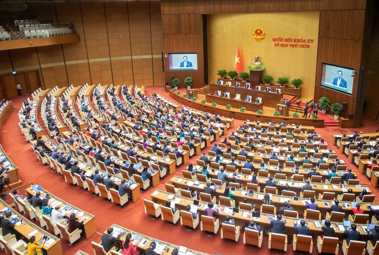 Khai mạc trọng thể Kỳ họp thứ 9, Quốc hội khóa XV- Ảnh 1.