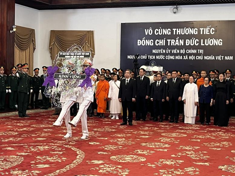 LỄ QUỐC TANG NGUYÊN CHỦ TỊCH NƯỚC TRẦN ĐỨC LƯƠNG- Ảnh 29.