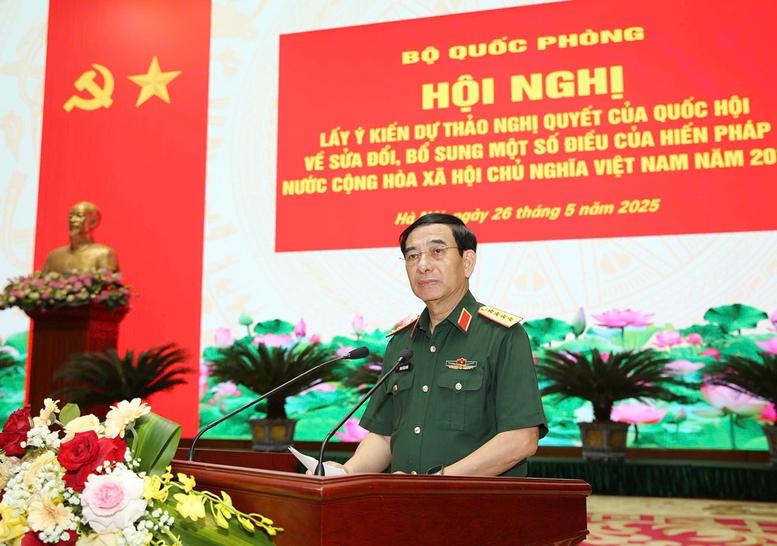 Sửa đổi, bổ sung Hiến pháp: Hành lang pháp lý quan trọng hoàn thiện hệ thống pháp luật về quốc phòng- Ảnh 1.