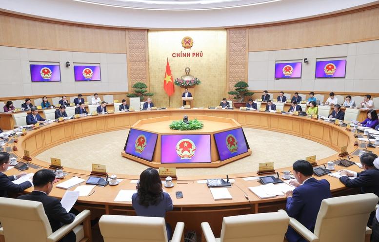 Thủ tướng Phạm Minh Chính chủ trì Phiên họp Chính phủ thường kỳ tháng 5/2025- Ảnh 3. Thủ tướng Phạm Minh Chính chủ trì Phiên họp Chính phủ thường kỳ tháng 5/2025- Ảnh 3.