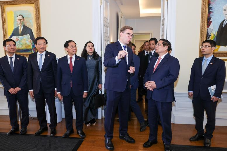 Thủ tướng Phạm Minh Chính hội đàm với Thủ tướng Estonia- Ảnh 6.