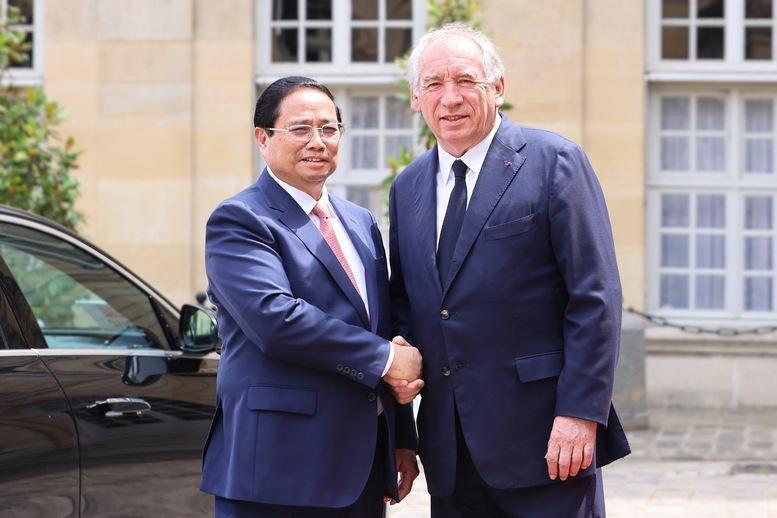 Thủ tướng Phạm Minh Chính hội đàm với Thủ tướng Pháp- Ảnh 2.
