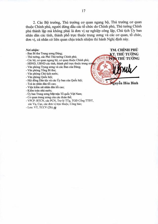 TOÀN VĂN: NGHỊ ĐỊNH 154/2025/NĐ-CP quy định về TINH GIẢN BIÊN CHẾ- Ảnh 17.