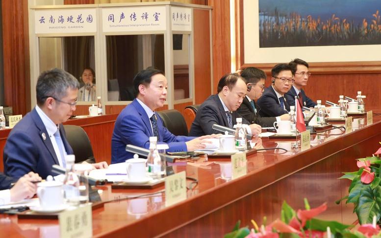 Phó Thủ tướng Trần Hồng Hà mong muốn tỉnh Vân Nam (Trung Quốc) tiếp tục đi đầu tăng cường giao lưu, hợp tác với các địa phương của Việt Nam- Ảnh 3. Phó Thủ tướng Trần Hồng Hà mong muốn tỉnh Vân Nam (Trung Quốc) tiếp tục đi đầu tăng cường giao lưu, hợp tác với các địa phương của Việt Nam- Ảnh 3.