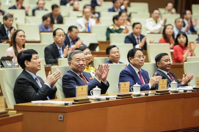 Kỳ họp thứ 9, Quốc hội: Xem xét, quyết định khối lượng công việc rất lớn, có ý nghĩa lịch sử- Ảnh 1.