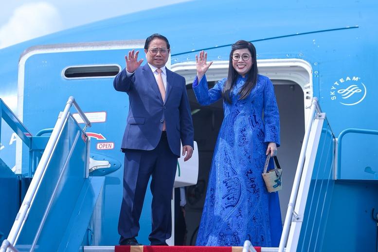 Thủ tướng lên đường dự Hội nghị Thượng đỉnh BRICS mở rộng và hoạt động song phương tại Brazil- Ảnh 1. Thủ tướng lên đường dự Hội nghị Thượng đỉnh BRICS mở rộng và hoạt động song phương tại Brazil- Ảnh 1.