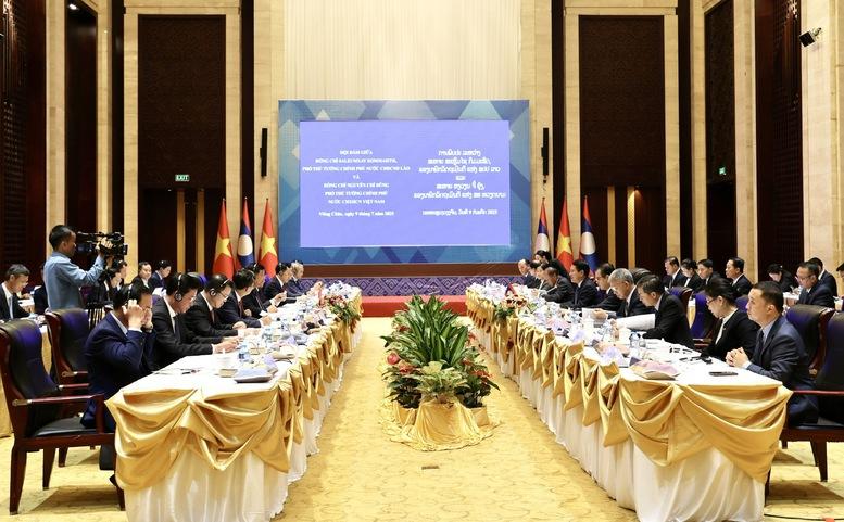 Việt Nam, Lào tiếp tục tăng cường tin cậy chính trị, hợp tác kinh tế, cùng vun đắp mối quan hệ đoàn kết đặc biệt- Ảnh 6.