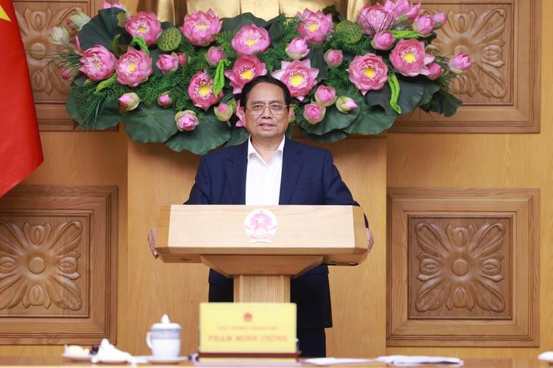Thủ tướng chủ trì cuộc họp về các tài liệu của Tiểu ban Kinh tế-xã hội Đại hội XIV- Ảnh 1.