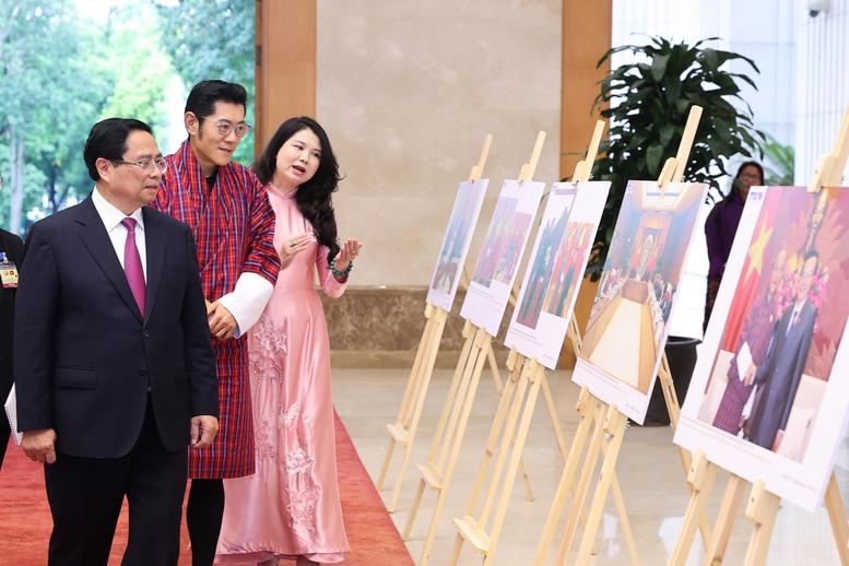 Thủ tướng Phạm Minh Chính hội kiến Quốc vương Bhutan- Ảnh 2.