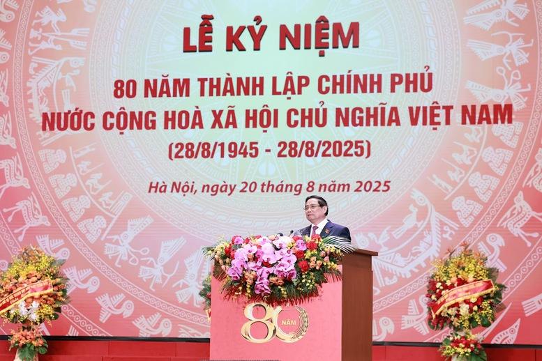 Thủ tướng: Chính phủ dưới sự lãnh đạo của Đảng, 80 năm hành trình vì nước, vì dân- Ảnh 9.