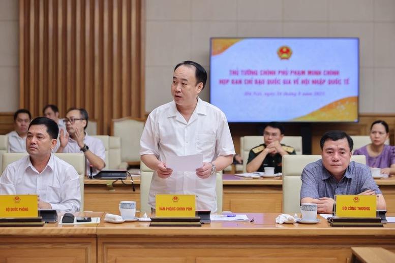 Thủ tướng: Khẩn trương trình Quốc hội cơ chế, chính sách đặc biệt, đột phá thực hiện hội nhập quốc tế- Ảnh 4. Thủ tướng: Khẩn trương trình Quốc hội cơ chế, chính sách đặc biệt, đột phá thực hiện hội nhập quốc tế- Ảnh 4.