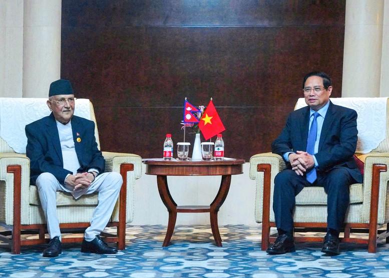 Thủ tướng Nepal: Mong muốn tham khảo kinh nghiệm Việt Nam trong phát triển đất nước- Ảnh 2. Thủ tướng Nepal: Mong muốn tham khảo kinh nghiệm Việt Nam trong phát triển đất nước- Ảnh 2.
