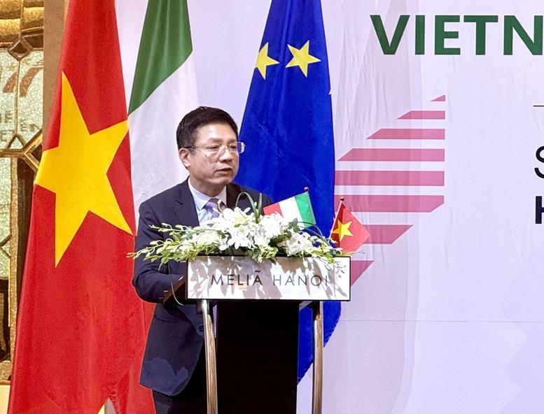 Diễn đàn doanh nghiệp Việt Nam - Italia 2025: Ký kết nhiều văn kiện, mở ra các hướng hợp tác mới- Ảnh 1. Diễn đàn doanh nghiệp Việt Nam - Italia 2025: Ký kết nhiều văn kiện, mở ra các hướng hợp tác mới- Ảnh 1.