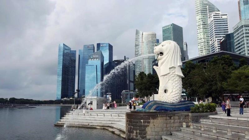 Khu thương mại trung tâm của Singapore. (Ảnh: GETTY)