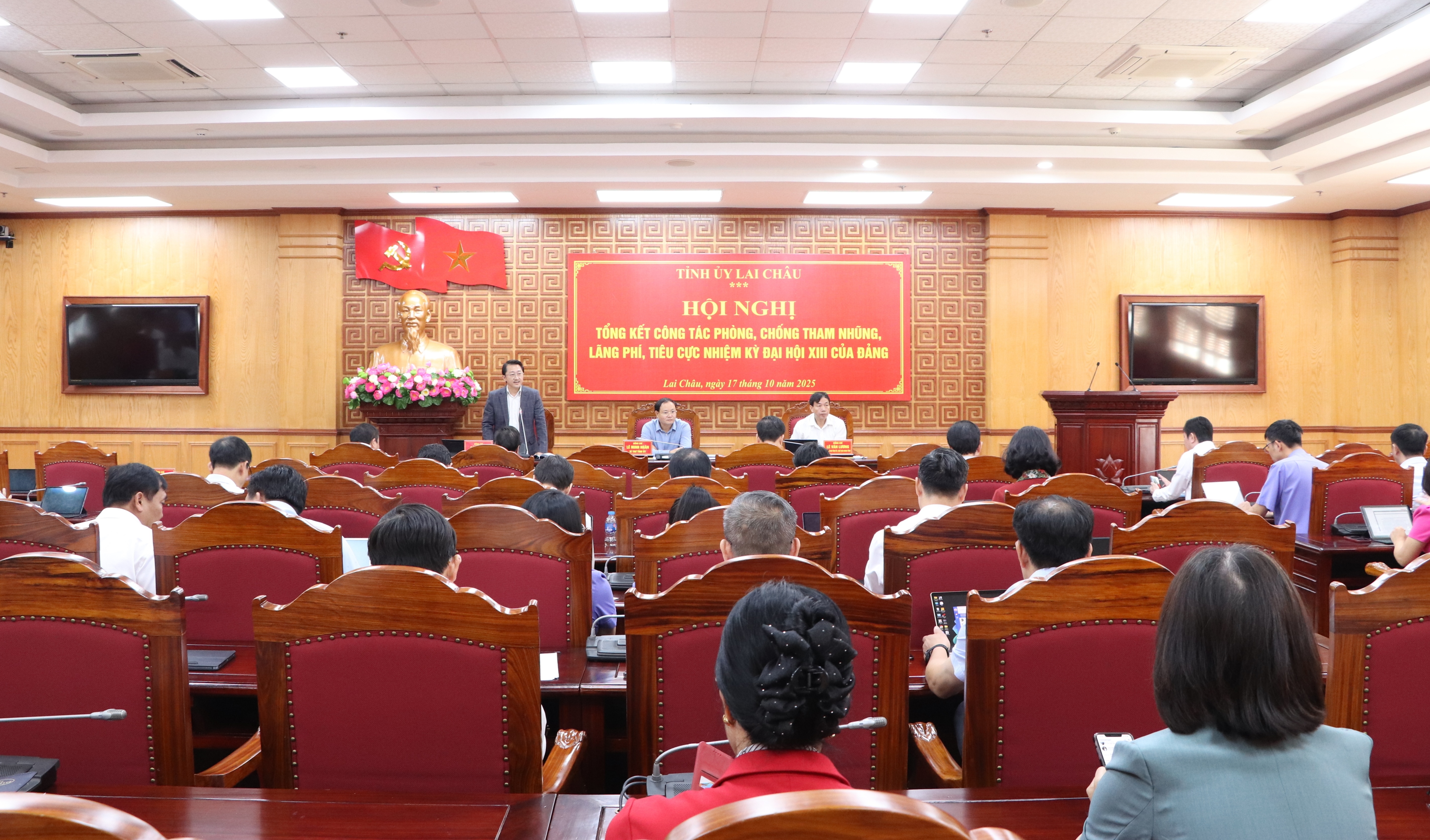 Lai Châu: Tổng kết công tác phòng, chống tham nhũng, lãng phí, tiêu cực nhiệm kỳ Đại hội XIII của Đảng
