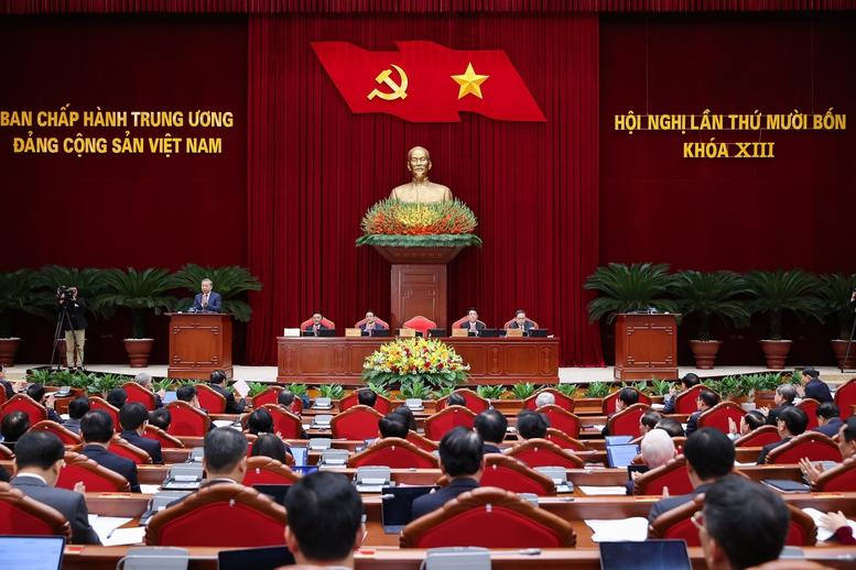 Khai mạc Hội nghị lần thứ 14 Ban Chấp hành Trung ương Đảng khóa XIII- Ảnh 1. Khai mạc Hội nghị lần thứ 14 Ban Chấp hành Trung ương Đảng khóa XIII- Ảnh 1.