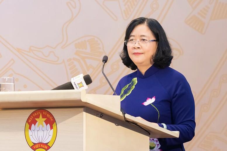 Bà Bùi Thị Minh Hoài giữ chức Chủ tịch Ủy ban Trung ương MTTQ Việt Nam khóa X- Ảnh 2. Bà Bùi Thị Minh Hoài giữ chức Chủ tịch Ủy ban Trung ương MTTQ Việt Nam khóa X- Ảnh 2.