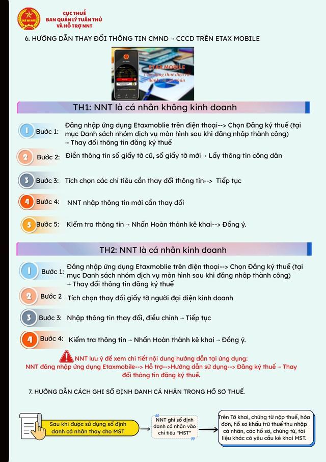 Hỗ trợ sử dụng SỐ ĐỊNH DANH cá nhân thay MÃ SỐ THUẾ- Ảnh 10.