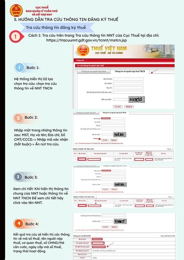 Hỗ trợ sử dụng SỐ ĐỊNH DANH cá nhân thay MÃ SỐ THUẾ- Ảnh 7.
