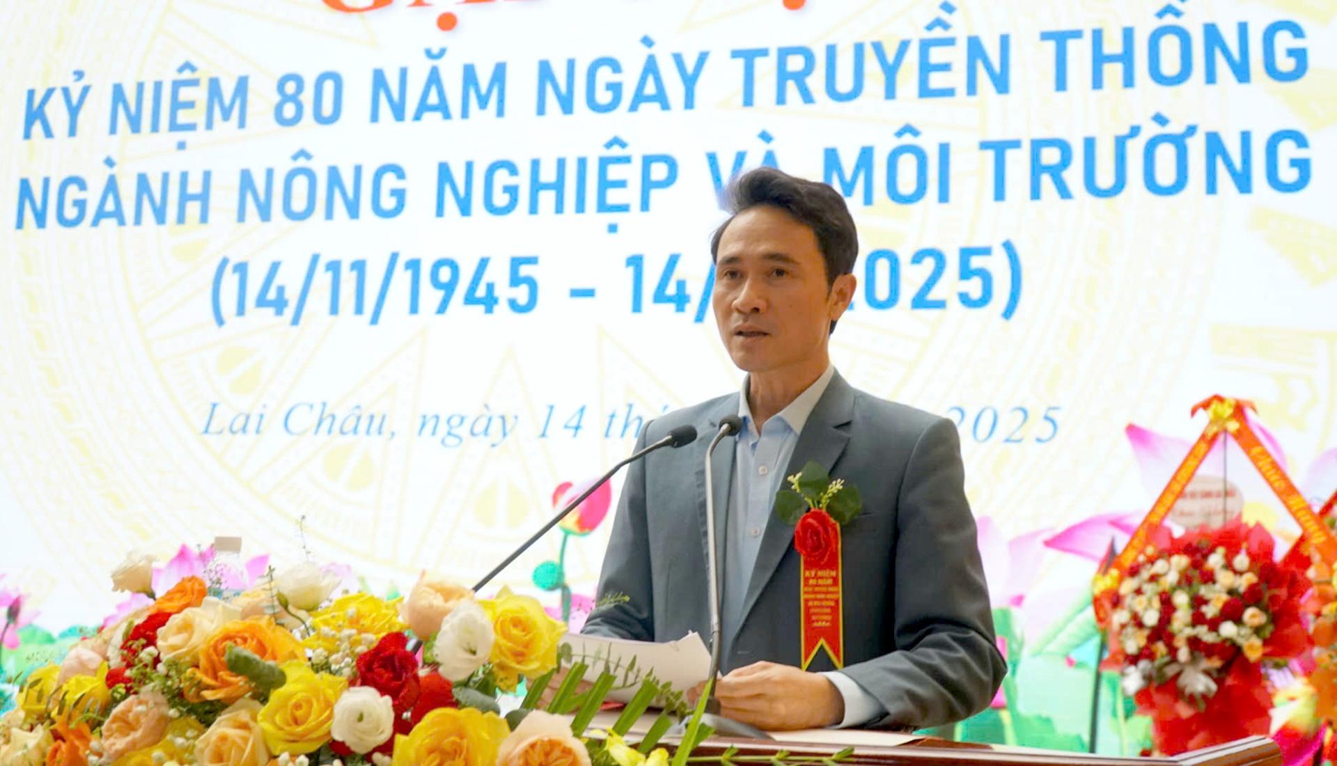 Đồng chí Hà Trọng Hải - Phó Chủ tịch UBND phát biểu tại buổi gặp mặt. Đồng chí Hà Trọng Hải - Phó Chủ tịch UBND phát biểu tại buổi gặp mặt.