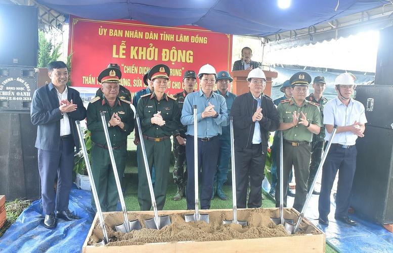 Phó Thủ tướng Mai Văn Chính dự Lễ khởi động 'Chiến dịch Quang Trung' tại Lâm Đồng- Ảnh 2.