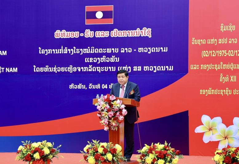 Khánh thành, bàn giao Bệnh Viện Hữu nghị Lào-Việt Nam- Ảnh 3.