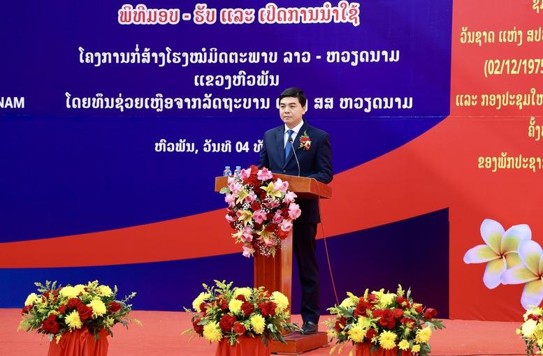 Khánh thành, bàn giao Bệnh Viện Hữu nghị Lào-Việt Nam- Ảnh 4.