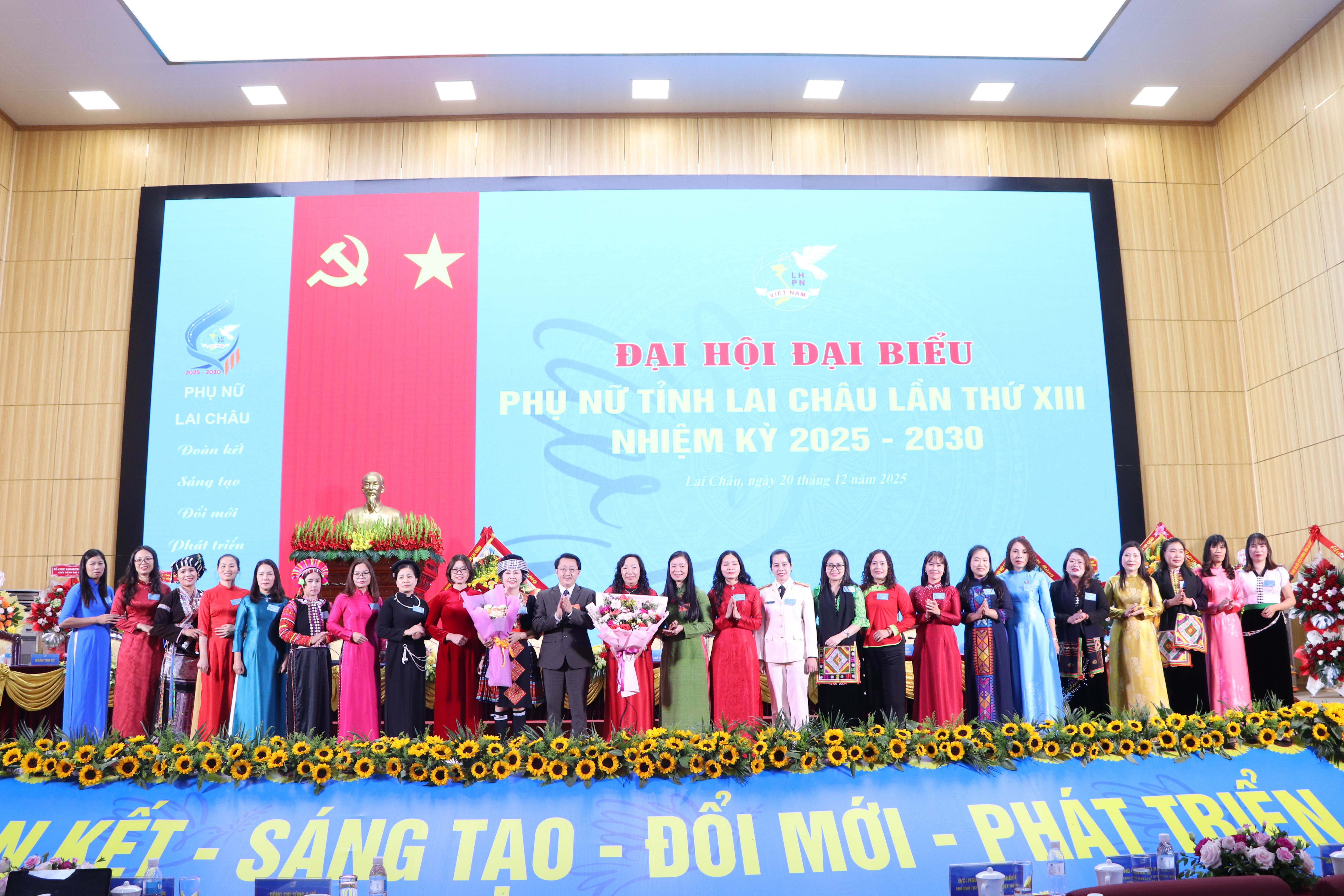 Đại hội Đại biểu Phụ nữ tỉnh Lai Châu lần thứ XIII, nhiệm kỳ 2025 - 2030 thành công tốt đẹp