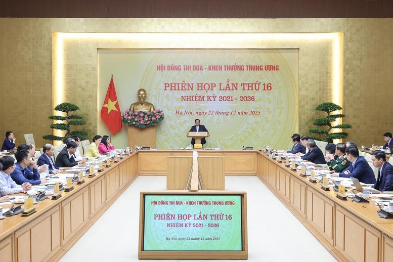 Thủ tướng: Đại hội Thi đua yêu nước toàn quốc tạo động lực, truyền cảm hứng, hội tụ và lan tỏa tinh thần yêu nước- Ảnh 1.