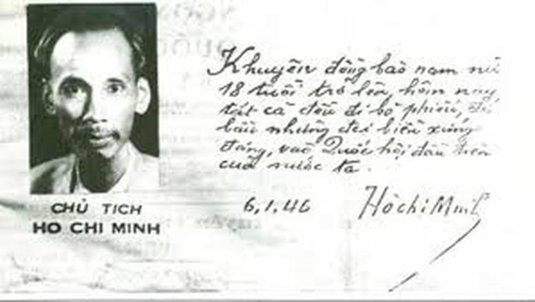 Từ lá phiếu 80 năm trước đến khát vọng kiến tạo tương lai- Ảnh 1. Từ lá phiếu 80 năm trước đến khát vọng kiến tạo tương lai- Ảnh 1.