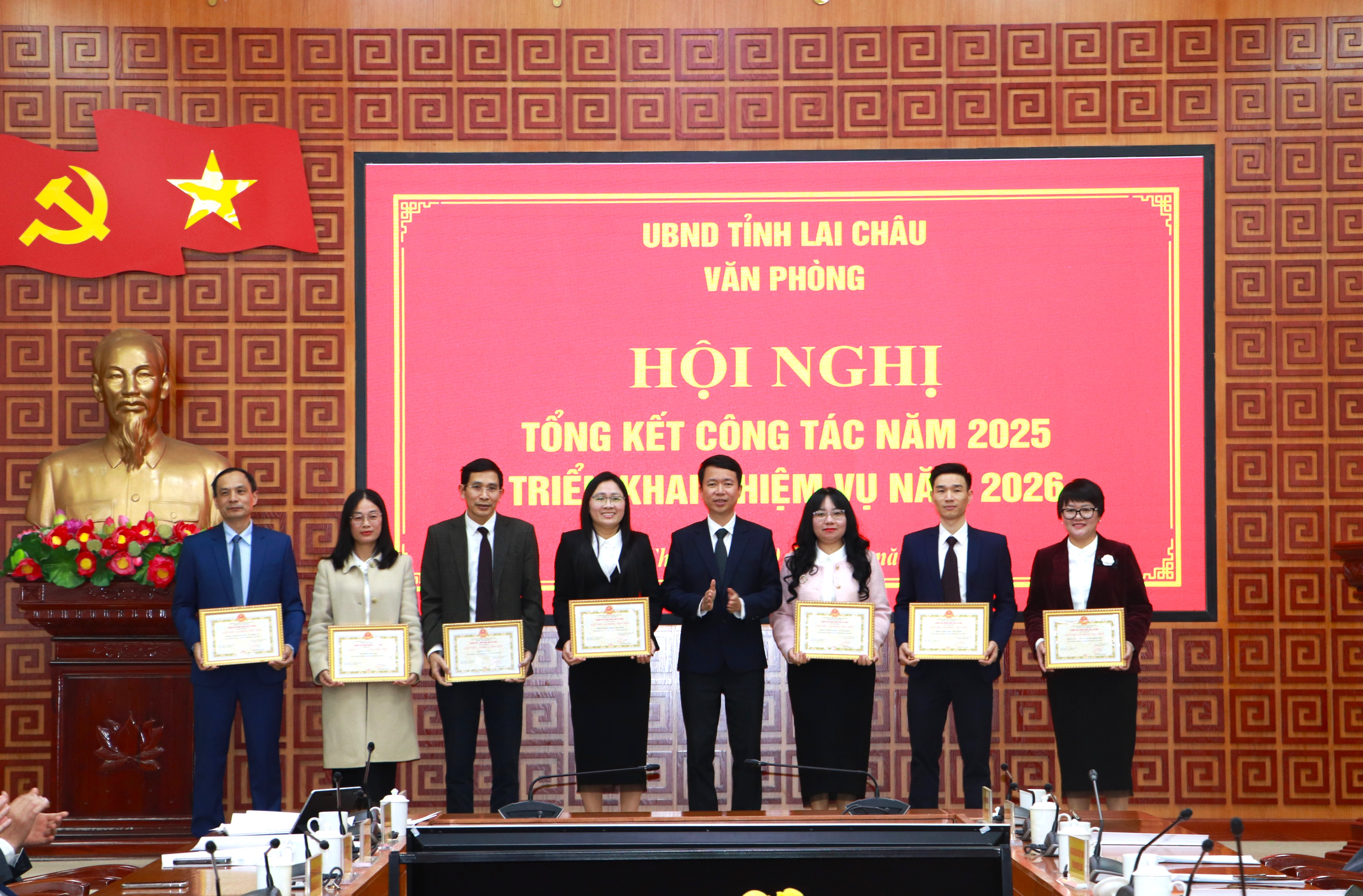 Văn phòng UBND tỉnh Lai Châu: Khẳng định vai trò nòng cốt trong công tác tham mưu, phục vụ năm 2025