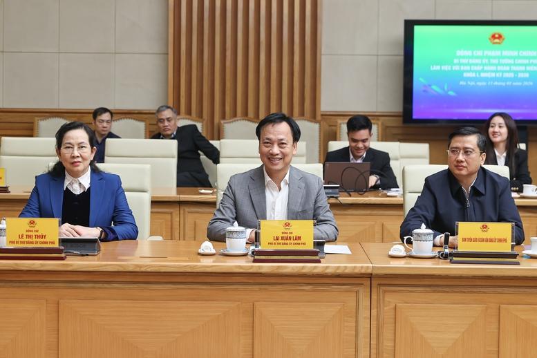 Thủ tướng Phạm Minh Chính làm việc với Ban Chấp hành Đoàn Thanh niên Chính phủ- Ảnh 2.