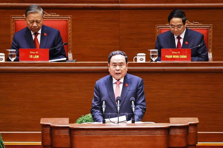 Quốc hội quyết tâm thể chế hóa Nghị quyết Đại hội XIV của Đảng - đưa chủ trương của Đảng nhanh chóng đi vào cuộc sống- Ảnh 1. Quốc hội quyết tâm thể chế hóa Nghị quyết Đại hội XIV của Đảng - đưa chủ trương của Đảng nhanh chóng đi vào cuộc sống- Ảnh 1.