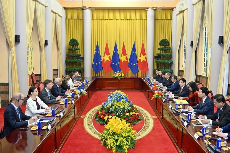 Việt Nam - EU nâng cấp quan hệ lên Đối tác Chiến lược toàn diện- Ảnh 2.