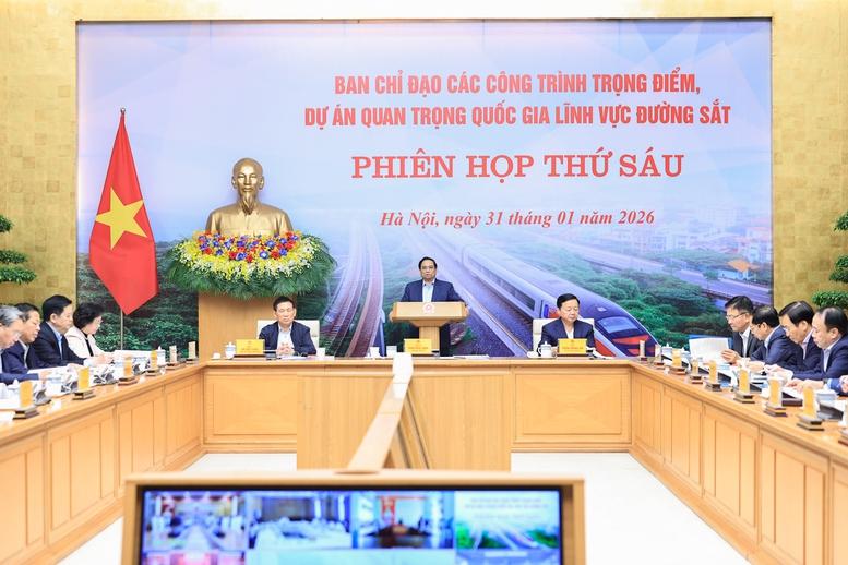 Thủ tướng: Triển khai các dự án đường sắt với mệnh lệnh hành động và trách nhiệm cao nhất- Ảnh 9.