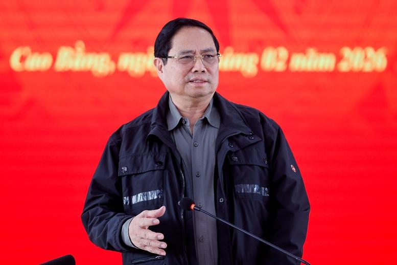 Thủ tướng: Phát động 'Chiến dịch Đông Khê năm 2026' hoàn thành 2 tuyến cao tốc ở Lạng Sơn, Cao Bằng- Ảnh 1. Thủ tướng: Phát động 'Chiến dịch Đông Khê năm 2026' hoàn thành 2 tuyến cao tốc ở Lạng Sơn, Cao Bằng- Ảnh 1.